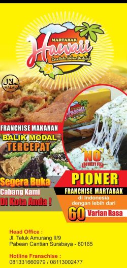 Franchise Martabak Hawaii